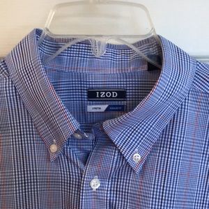 IZOD NWT Men’s button down shirt 17-17 1/2” 34/35